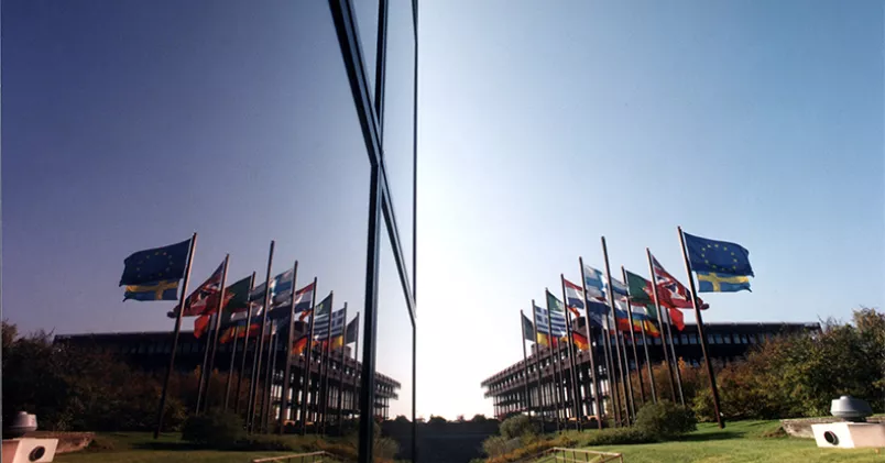 EU-domstolen i Luxemburg. TT
