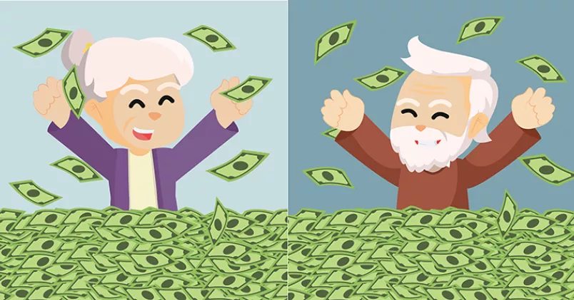 Att börja jobba vid 25 år i stället för 30 kan ge 3 000 kronor mer i pension. Colourbox