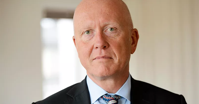 "Det är inget vi har haft någon diskussion om inom Svenskt Näringsliv", kommenterar organisationens vice vd Peter Jeppsson apropå vd Carola Lemnes uttalande om att låta politiker besluta ingångslönernas storlek. Henrik Montgomery/TT