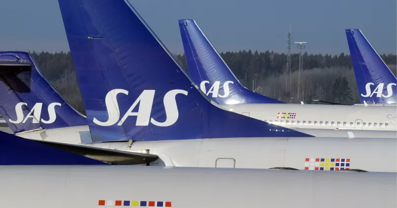 Personalen på Arlanda och i Göteborg och Malmö får ny arbetsgivare när SAS säljer ut sin marktjänst. JOHAN NILSSON / TT