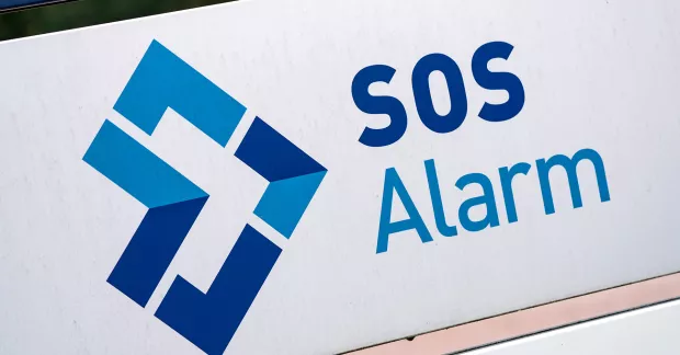 SOS-alarms logga
