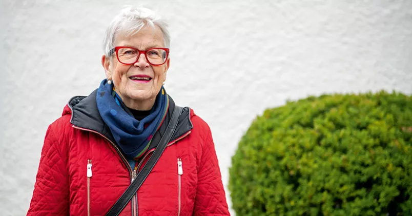 Kollega har träffat tre personer som fortsatte jobba efter 65. Ann-Mari Niklasson gick inte i pension förrän hon var 80 år. Kent Eng