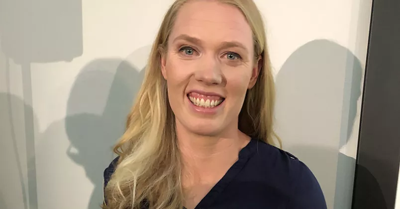 Hedvig Lindahl, landslagsmålvakt. Hedvig Lindahl