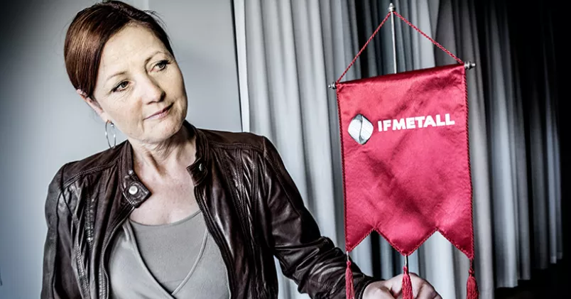 IF Metalls koppling till Socialdemokraterna sätter käppar i hjulet för ett samarbete med Unionen. Tomas Oneborg/SvD/TT
