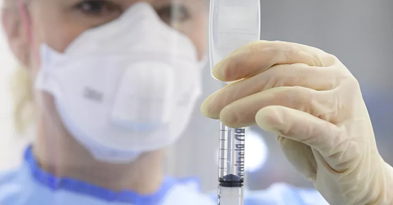 På infektionskliniken i Kalmar är man förberedd på att ta emot personer som smittats av coronavirus. Mikael Fritzon/TT