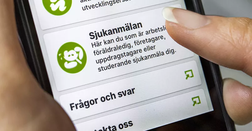 Ansökningarna om karensavdrag och smittbärarpenning har stigit i takt med att smittspridningen av corona ökar. Claudio Bresciani / TT