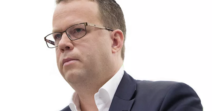 Unionens ordförande Martin Linder.