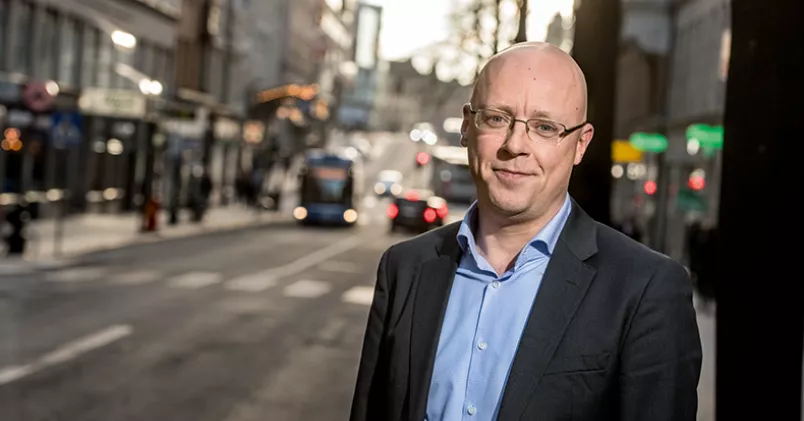 Patrik Nordkvist driver bloggen Försäljningschefen. Fredrik Stehn