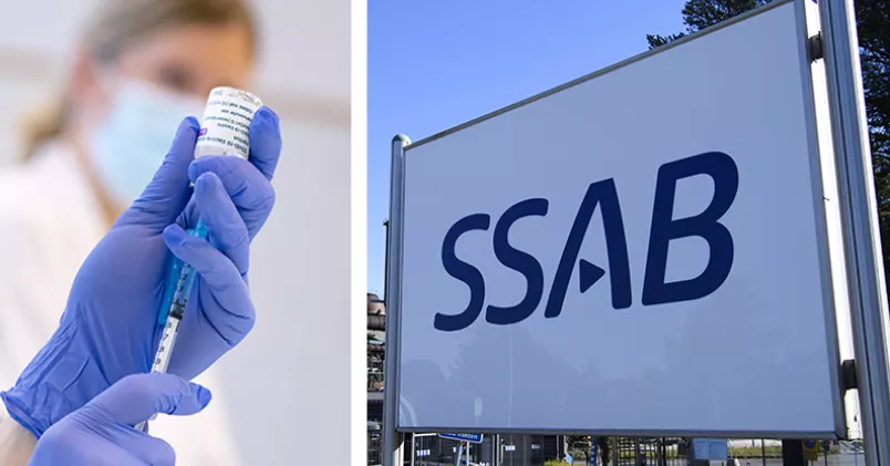 Är det en bra idé att vaccinera anställda på deras arbetsplatser? Johan Nilsson / TT, Henrik Montgomery / TT