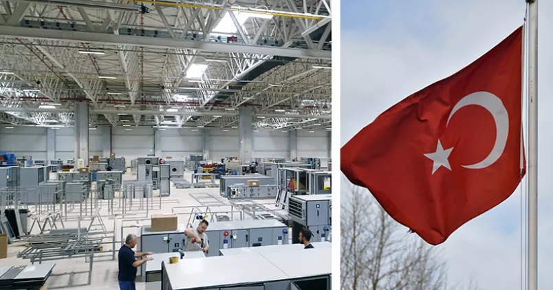 Svenska Systemairs fabrik i Turkiet. Systemair, Knud Erik Christensen/Colurbox