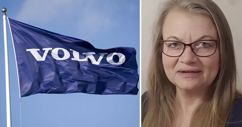 Susanne Karlsson på Volvo Construction Equipment i Eskilstuna är permitterad sedan förra veckan. Fredrik Sandberg/TT, Privat