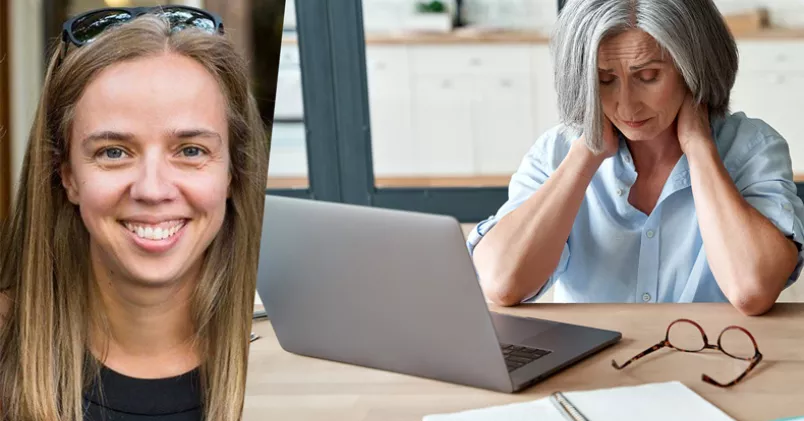 Géraldine Fauville har tillsammans med fler forskare mätt effekten av fler videomöten. Göteborgs Universitet/Shutterstock.