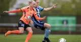 Kungsbacka DFF och Djurgårdens IF FF under en match i damallsvenskan. Thomas Johansson / TT