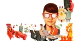 Gamification, spelifiering på svenska, är hett just nu. Illustration: Fredrik Tjernström