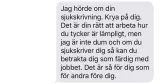 Kvinnan blev uppsagd via sms.